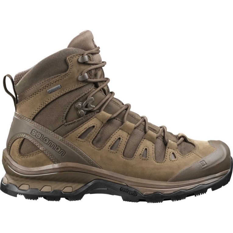 Botas Táticas Salomon Quest 4d GTX Forces 2 EN Masculino Marrom | PT B76931